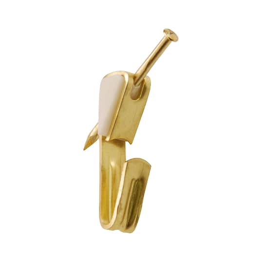 24 Packs: 4 ct. (96 total) 30lb. Conventional Hook with Nail by Studio Décor®